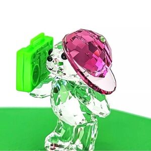 Swarovski Kris bear 90s party